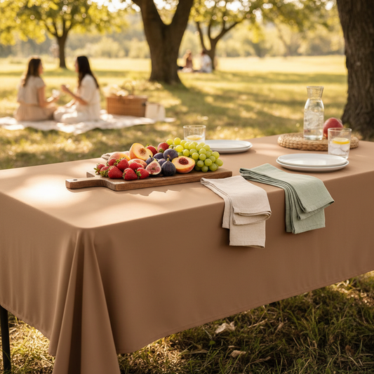 How to Care for Your Fitted Outdoor Tablecloth: A Season-Long Maintenance Guide That Extends Its Life