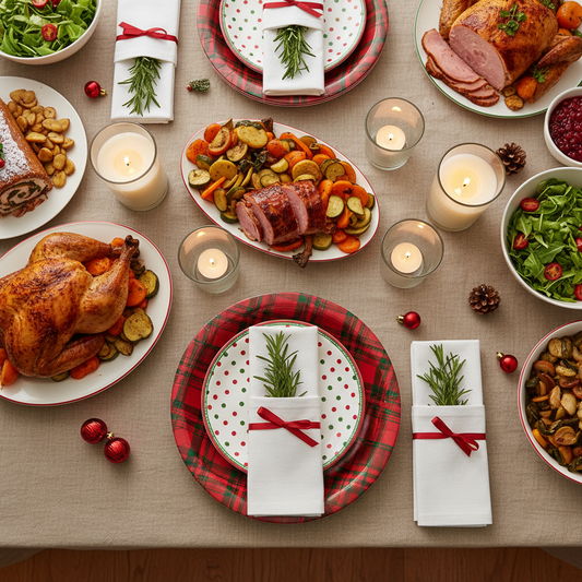 From Stressed Host to Confident Entertainer: A Step-by-Step Disposable Holiday Dinnerware Christmas Party Setup Guide for Home Cooks