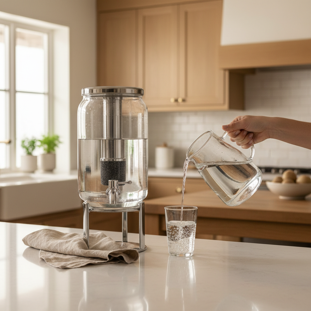 Countertop Water Filter Dispenser for Home Drinking: What Actually Works in a Busy Kitchen