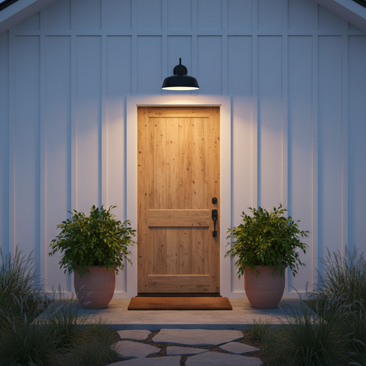 Farmhouse Barn Wall Light for Your Outdoor Home Exterior on a Budget: How to Get That Rustic Curb Appeal Without Spending a Fortune