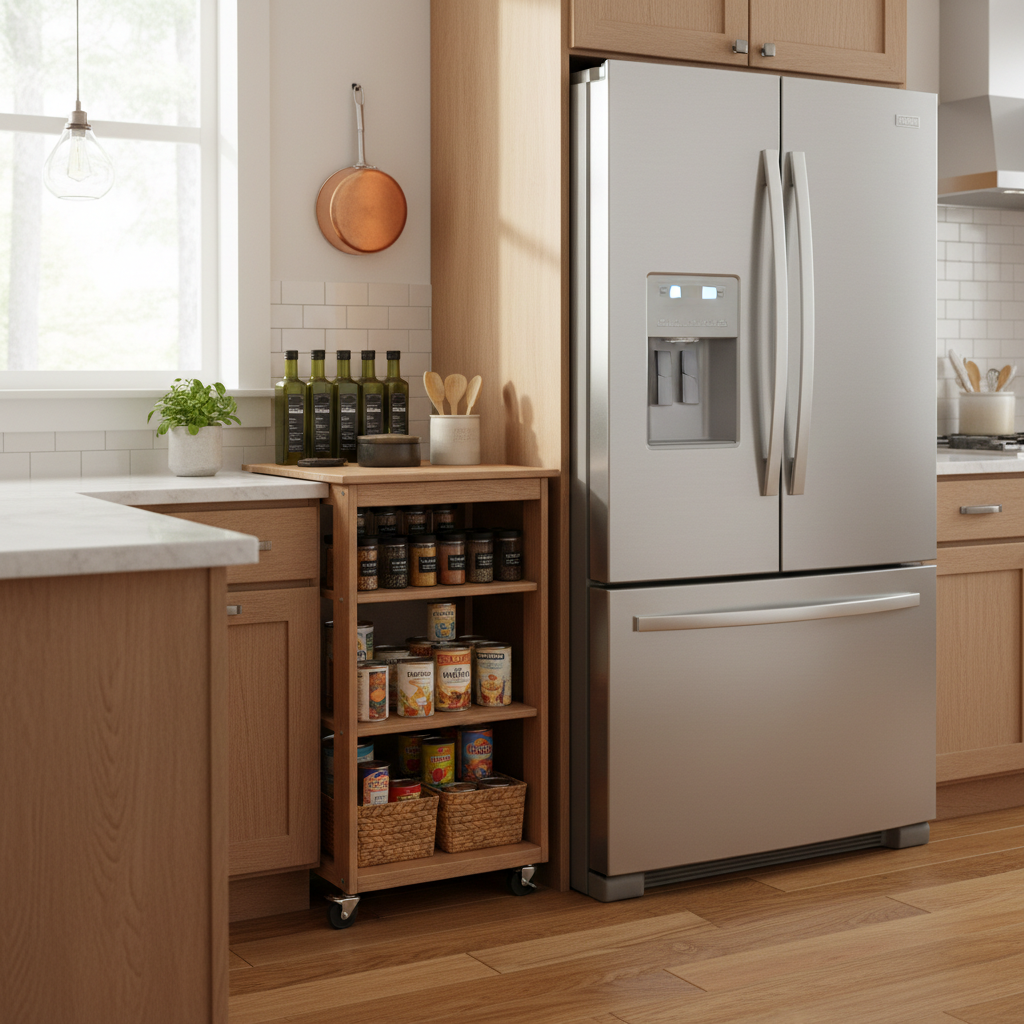 Rolling Pantry Cart for Slim Kitchen Spaces on a Budget: How to Get Maximum Storage Without Spending a Fortune