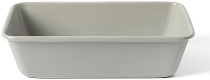 Martha Stewart Carbon Steel Nonstick 9 Inch Loaf Pan | Cool Gray | Deep Shape | Warp-Resistant | Pack of 6