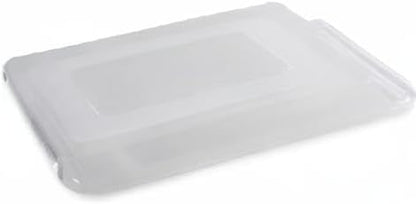 Nordic Ware Naturals Half Sheet Set - USA Made Aluminum Commercial Quality Sheet Pan for Baking or Roasting, Encapsulated Galvanized Steel Rim Prevents Warping, 2pk Half + Lid