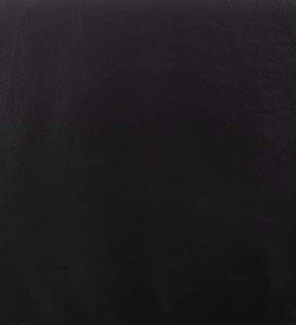 Yourtablecloth Heavy Duty Vinyl Rectangle or Square Tablecloth – 6 Gauge – Flannel Backed – Wipeable Tablecloth with Vivid Colors & Many Sizes 52 x 52 Black