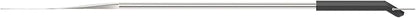 Witt Stainless Steel Pizza Turning Peel - 6.5" Diameter, Long Handle, Nonstick, Lightweight, Perforated Design, Essential for Pizza Oven Owners, Chefs, Cooks, Bakers