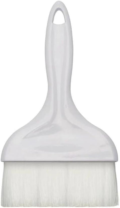 Soro Essentials- 4” Flat Nylon Pastry Basting Brush with Plastic Handle- Easy to Clean Pastry Brush Basting Brush Cooking Brush Oil and Sauce Food Brush for Baking Butter Brush Kitchen Utensil