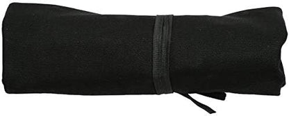 HERSENT Chef's Knife Roll Bag,Portable Travel Chef Knife Case Carrier Storage Bag with 4 Slots Best Gift for Pro Chef or Culinary Enthusiasts Men Women
