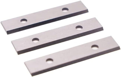 2.38"(60mm) Paint Scraper Carbide Blades Double-Edged Reversible Replacement Blade 2-3/8"(60X12X1.5mm) Fits Most equivalent General purpose Hand-Held Scrapers,10pcs By LU&MN
