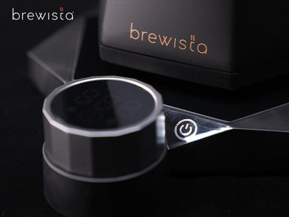Brewista X Series Electric Gooseneck Kettle, Stainless Steel Water Boiler, Precise Digital Temperature Control, Fast Boiling, Keep Warm, Auto Shut-Off for Pour-Over Coffee & Tea, Home, 0.8L, Black