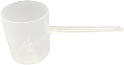 82 mL (82 CC | 2.77 Oz.) Long Handle Scoop for Measuring Coffee, Pet Food, Grains, Protein, Spices and Other Dry Goods (Pack of 5)