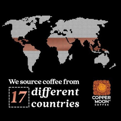 Copper Moon Cold Brew Ground Coffee Packs, Medium Roast, 4 filter pouches, 8 oz