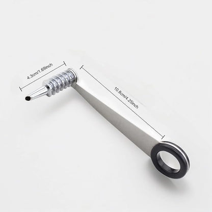 Piranha Spiral Cutter, 2025 Stainless Steel Spiral Cutter for Veggies, Kitchen Spiralizer Tool for Cucumber, Potato, Carrot and More