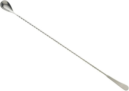 Barfly M37011 Standard Bar Spoon, Japanese Style 17 1/8" (43.5 Cm), Stainless Steel