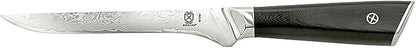 Mercer Culinary M13787 Premium Grade Super Steel, 6-Inch Boning Knife, G10 Handle