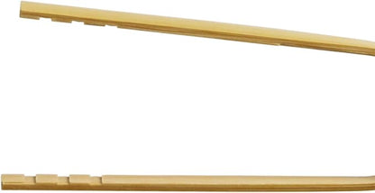 Small Bent Bamboo Tongs 2.75 in (70mm), Kitchen Tongs, Tabletop Items, Made in Japan