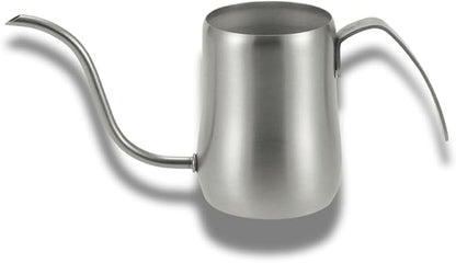 Gooseneck Kettle [ Made in Japan ] 14.5 oz - Stainless Steel Pour Over Coffee Pot