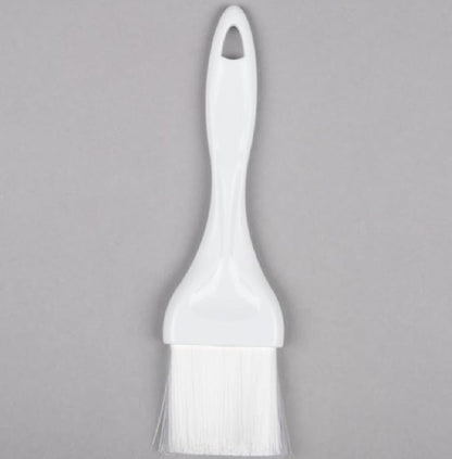 Soro Essentials- 2” Flat Nylon Pastry Basting Brush with Plastic Handle- Easy to Clean Pastry Brush Basting Brush Cooking Brush Oil and Sauce Food Brush for Baking Butter Brush Kitchen Utensil