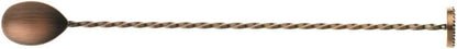 Barfly Bar Spoon, Muddler 11 13/16" (30 cm), Antique Copper