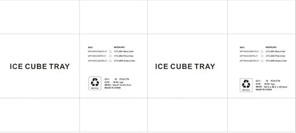 PHINOX Ice Cube Tray With Lid and Bin, Ice Trays for Freezer, Flexible Ice Cube Trays, Making 64 pcs Ice Cubes, Chilling Cocktail, Whiskey, Coffee, with 2 trays, Ice Container, Scoop&Cover, BPA Free
