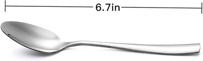 24-Piece Stainless Steel Teaspoon,6.7-Inches
