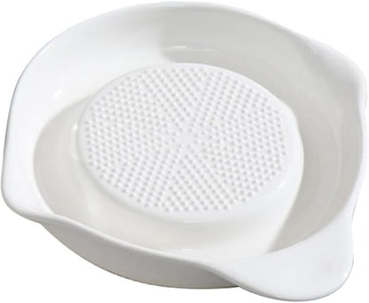 Advanced Ceramic Grater for Ginger, Garlic and Onion, 6 Inches (6-Inch)