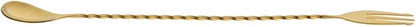 Barfly Fork Bar Spoon, End 12 3/8" (31.5 cm), Gold