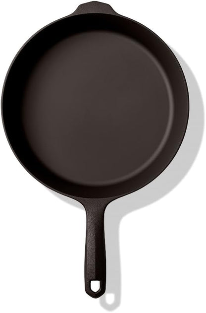 Field Company 10.25-Inch Cast Iron Skillet – Lightweight & Smooth, Made in USA, Pre-seasoned with Organic Oil – Perfect for 2–4 Servings (No.8 Medium)