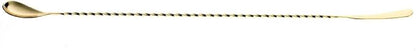 Barfly Standard Bar Spoon, Japanese Style 17 1/8" (43.5 Cm), Gold