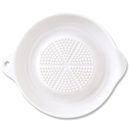Advanced Ceramic Grater for Ginger, Garlic and Onion, 4 Inches (4-Inch)