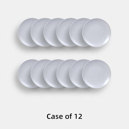 Stoneware Coupe Commercial Grade Dinnerware, Matte White, Plate 10.5", Case of 12