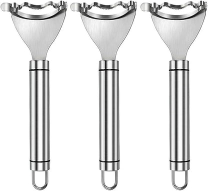 Corn Peeler Cob Stripper, Stainless Steel Cob Remover, Corn Planer Cutter Thresher Scraper, Stripping Tool for Home Kitchen, Corn Scraper 3 PCS