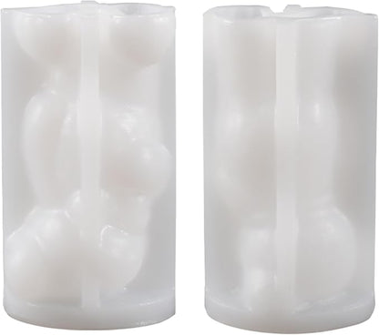 Bear Soap Mold for Resin Casting, Candle Making, and Home Decor - 3D Animal Silicone Mold