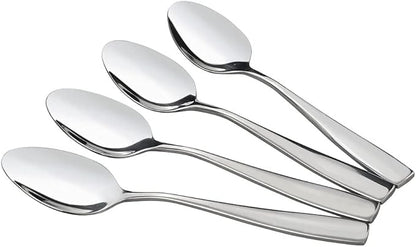 16-Piece Dinner Spoons, Stainless Steel, 8.27 Inch