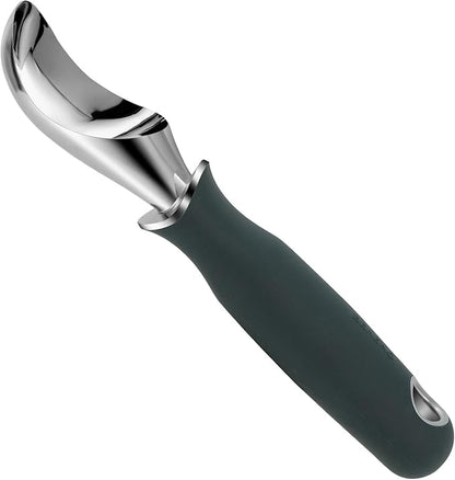 Beneno Heavy Duty Ice Cream Scoop - Upgraded Anti-Fracture Design, Comfortable Grip Long Handle, Effortless Scooping & Dishwasher Safe, Green