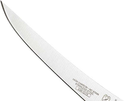 Mercer Culinary Millennia Color Handle Cutlery 6" Curved Boning Knife Brown