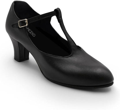 Capezio Womens Jr. Footlight T-Strap