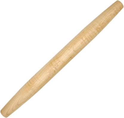 Handmade French Rolling Pin Set: 12 & 20 Wooden Rolling Pins for Baking, Dough, Pizza, Chapati, and Tortilla. Crafted in Kentucky. (Maple, Set (12 Inch & 20 Inch))