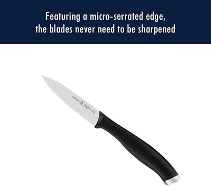 Silvercap 14 Piece Knife Block Set, Black