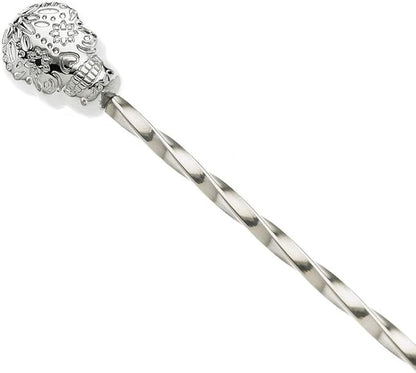 Barfly 13-Inch Bar Spoon, Sugar Skull End