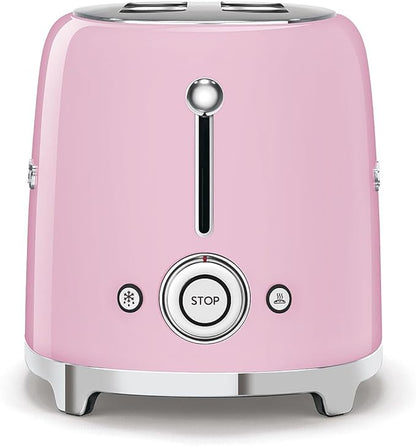 Smeg 50's Retro 4 - slice toaster (Pink)