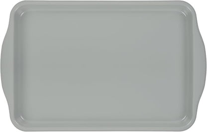 13-Inch Baking Sheet Pan Non-Stick Carbon Steel Rimmed Naturally Slick Ceramic Coating Cookie Sheet Pan for Oven Roasting Meat Bread Battenberg Pastries 15.1" x 9.6"