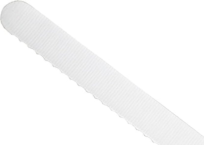 Mercer Culinary Millennia Color Handle Cutlery 8" Offset Bread Knife (Wavy Edge) Yellow