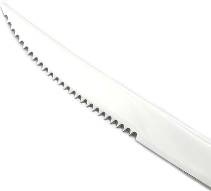5-Piece 18/10 Stainless Steel Serrated Steak Knife Flatware Set, Service for 1