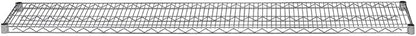 Shelving Inc. 14" d x 72" w Chrome Wire Shelving with 2 Tier Shelves, Weight Capacity 800lbs Per Shelf