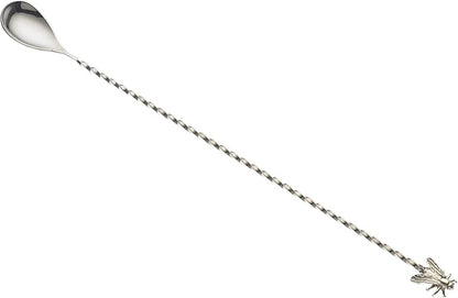 Barfly Bar Spoon with Cast Barfly, Stainless