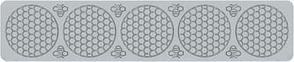 Bee Silicone Mold Honeycomb,Embossing Lace Fondant Mold and Bee Lace Fondant Molds for Cake Decorating