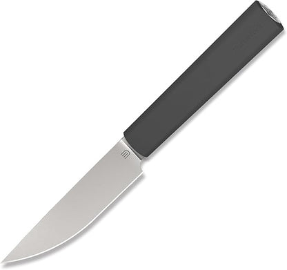 3.5 Inch Paring Knife, AR-RPM9 Steel Fruit Vegetable Knife with Ergonomic ABS Handle Oak Sheath, Ultra Sharp Kitchen Knife for Peeling Coring Cutting, Gift for Home Chefs