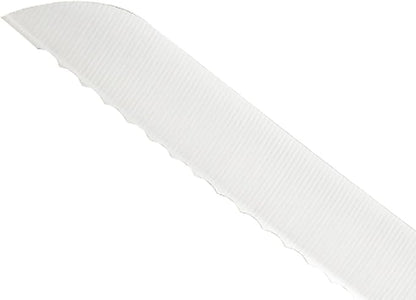 Mercer Culinary M22508 Millennia Black Handle, 8-Inch Wavy Edge, Bread Knife