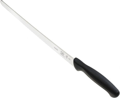 Mercer Culinary M23213 Millenia Black Handle, 12-Inch Wavy Edge, Brisket Knife