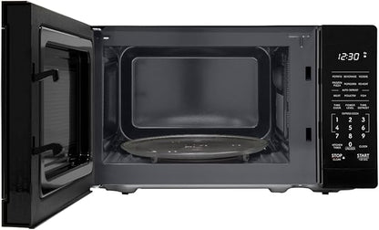 SHARP Compact Countertop Microwave Oven with Removable 10" Carousel Turntable, 700 Watt, 0.7 Cubic Feet, Black